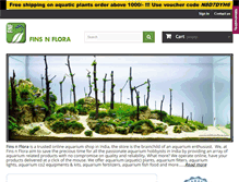 Tablet Screenshot of finsnflora.com